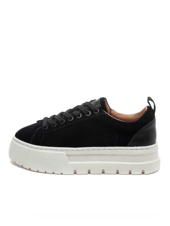 J/SLIDES Shoes - NWT J/SLIDES ROGER Black Suede Sneaker